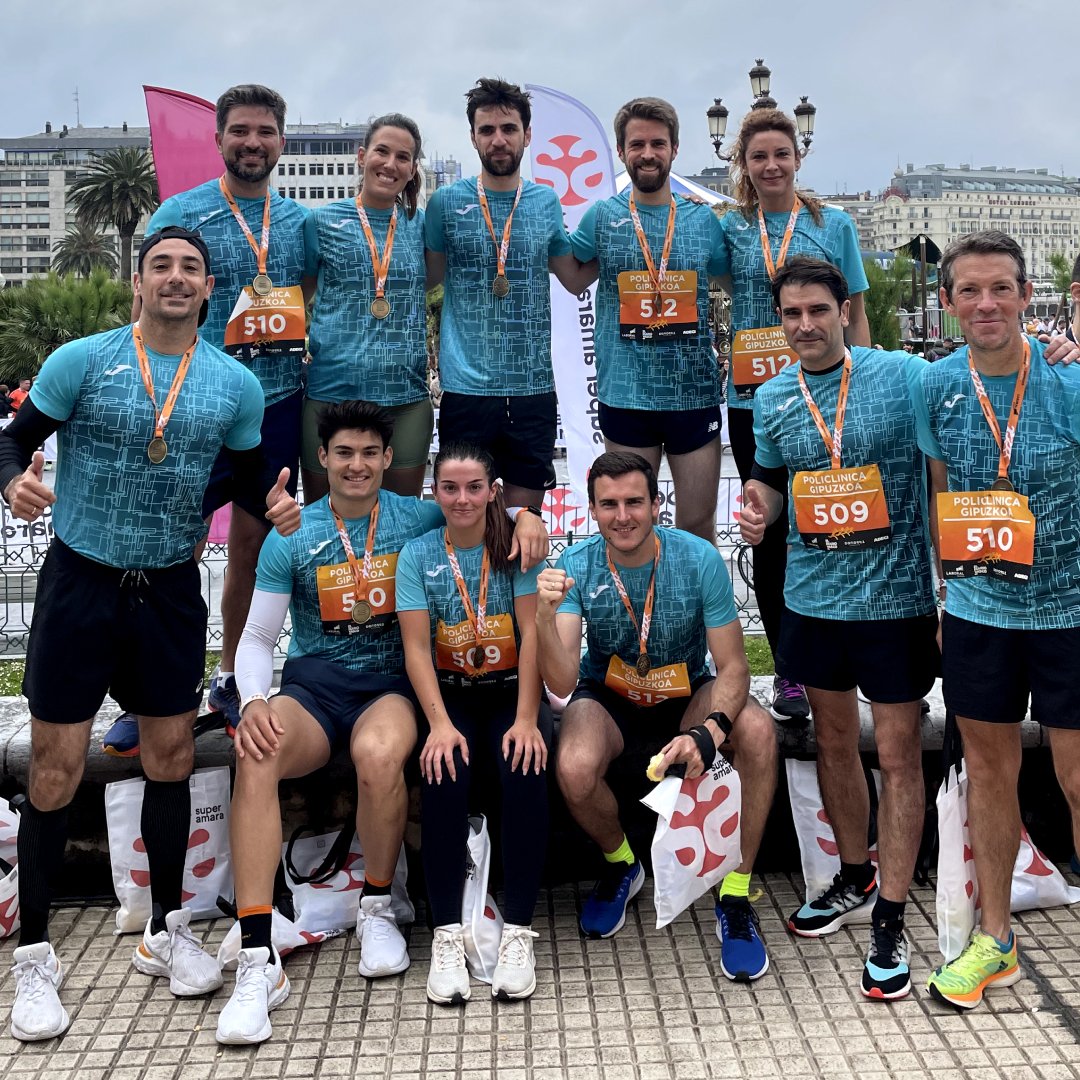 PolicliGipuzkoa's tweet photo. El equipo de Policlínica Gipuzkoa participó ayer en la carrera de empresas 🙌🏻

Zorionak, equipo 👏🏻

@quironsalud | #carreradeempresas | #equipo https://t.co/Hh2CdXM3af