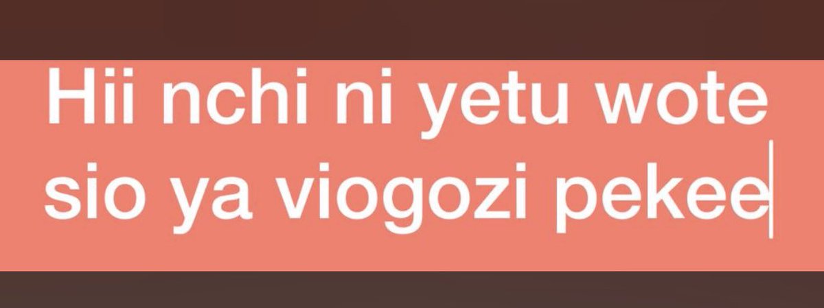 haki sawa tweet media