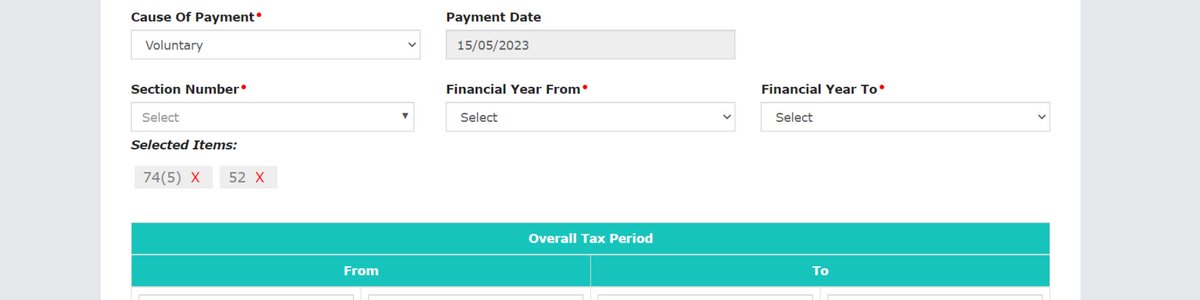 LegalStands's tweet photo. Now, Assessee can select Multiple section number and Financial year in one DRC 03. Earlier the assessee can select only one Section and only one Financial year in DRC 03. #LSupdates #GSTupdates
@phdchamber @ca_jayanta @Govind_Ag27 @rajanikant_1990 https://t.co/5TLpREbjL9