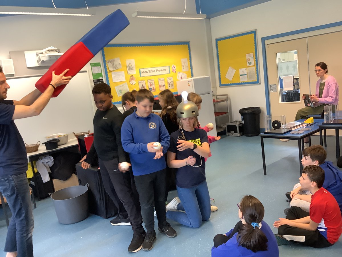 BpsClassOf2024's tweet photo. We had such an amazing time with Generation Science creating our own electricity! #scientists #generationscience @BroomhousePs https://t.co/oQdkM7rwBS
