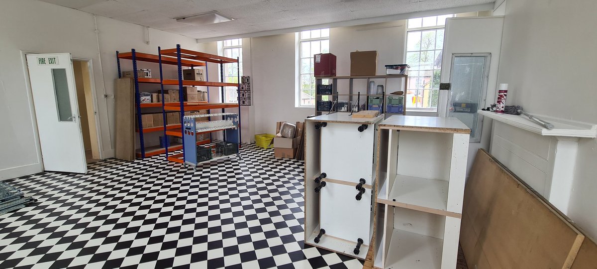 Sneak peek of our new manufacturing studio.