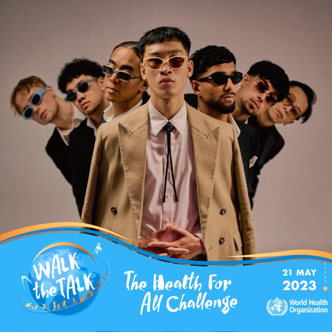 Get set go! Catch the global dance sensation @TheQuickstyle at Walk the Talk: #HealthForAll Challenge! 🗓 21 May; Warm-up: 7:30am- start: 8:30am 🇨🇭Place des Nations, Geneva 💢Don't forget to register. bit.ly/3IdhG7f