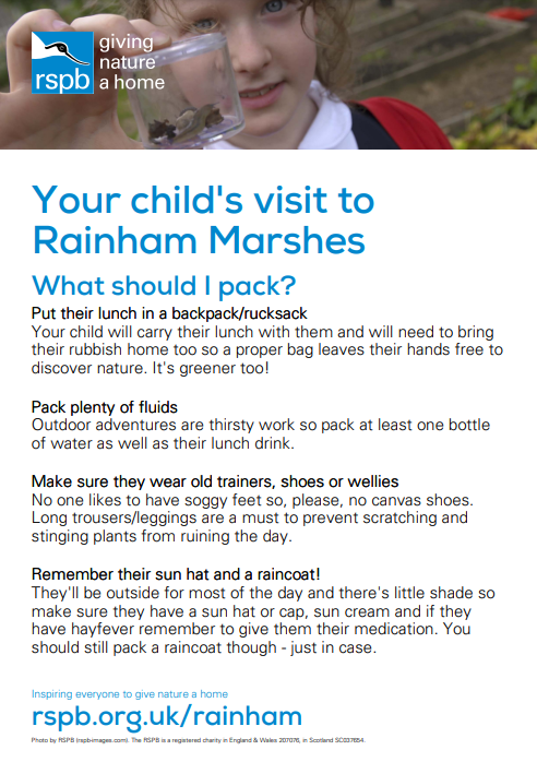 Year 5 are very excited for our school trip to <a href="/RSPBRainham/">RSPB Rainham Marshes</a> tomorrow!! 
Parents please make sure your children have the correct clothing and shoes. Tomorrow looks like a lovely day, but the ground will be wet and muddy.
<a href="/MrsScottGBS/">Mrs Scott</a> <a href="/MrGoldingGBS/">Mr Golding</a> 
<a href="/GoresbrookSc/">Goresbrook School</a>