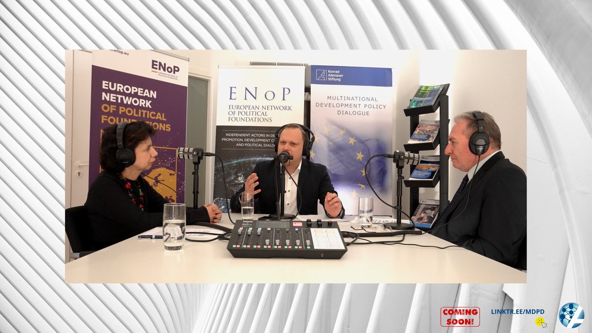 mnedbrussels's tweet photo. 🎬 Soon online! #Video #PodKAS: “The future of #EU-#China relations: back to business as usual?“
📲 Follow #MDPD #Media Channels @ https://t.co/J14Thk8rKw
🔗 All the previous episodes: https://t.co/RoXpj04Jkj
#Asia #democracy #inclusion #diversity #change #innovation @KASonline https://t.co/swd2ASFkp4