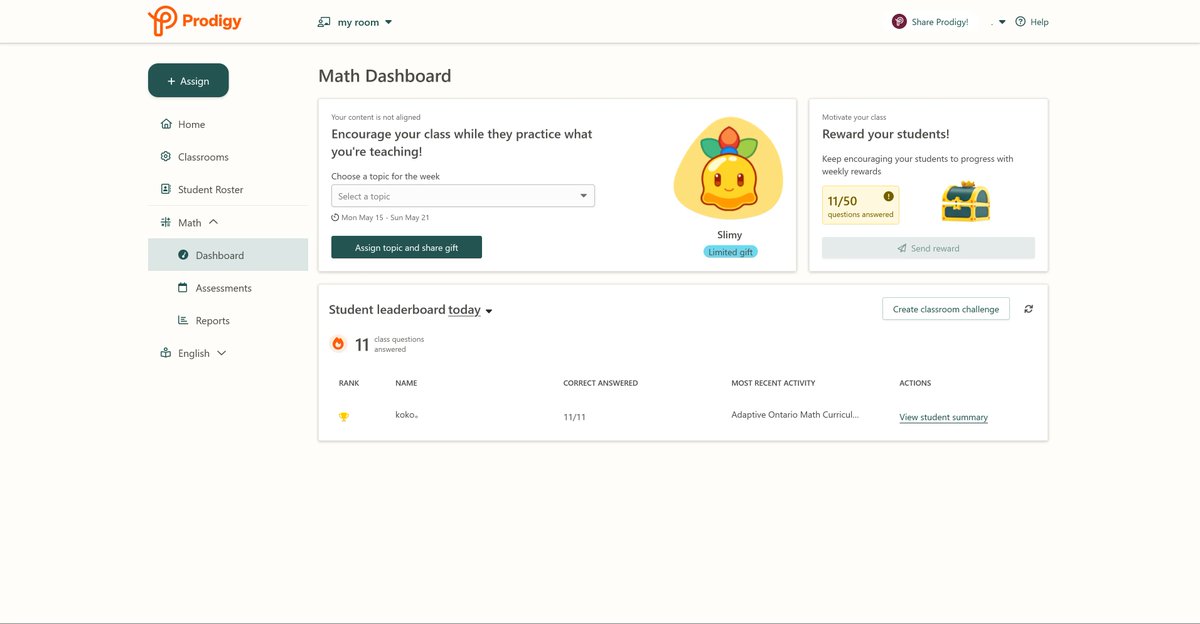 KokoiroLearning's tweet image. #今日の勉強
#prodigymath
#toypro
#mikan
prodigy math 11問しか出来てない悔しい☹️
I've only done 11 math problems... frustrating! ☹️