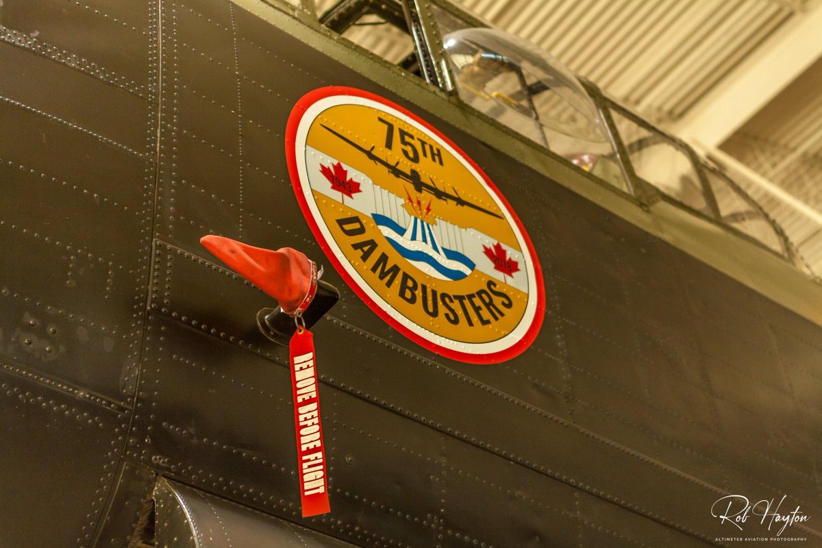 ShutterbugWGC's tweet photo. Here is my good self back in 2018 when the Mynarski Lancaster FM213 wore temporary markings on her port side of Guy Gibson’s aircraft AJ-G ED932…@CWHM @DavidartHills #OperationChastise #Dambusters #DamsRaid #617squadron #RAFScampton #RuhrValley #GuyGibson #AvGeek https://t.co/7BVZM2BwO3