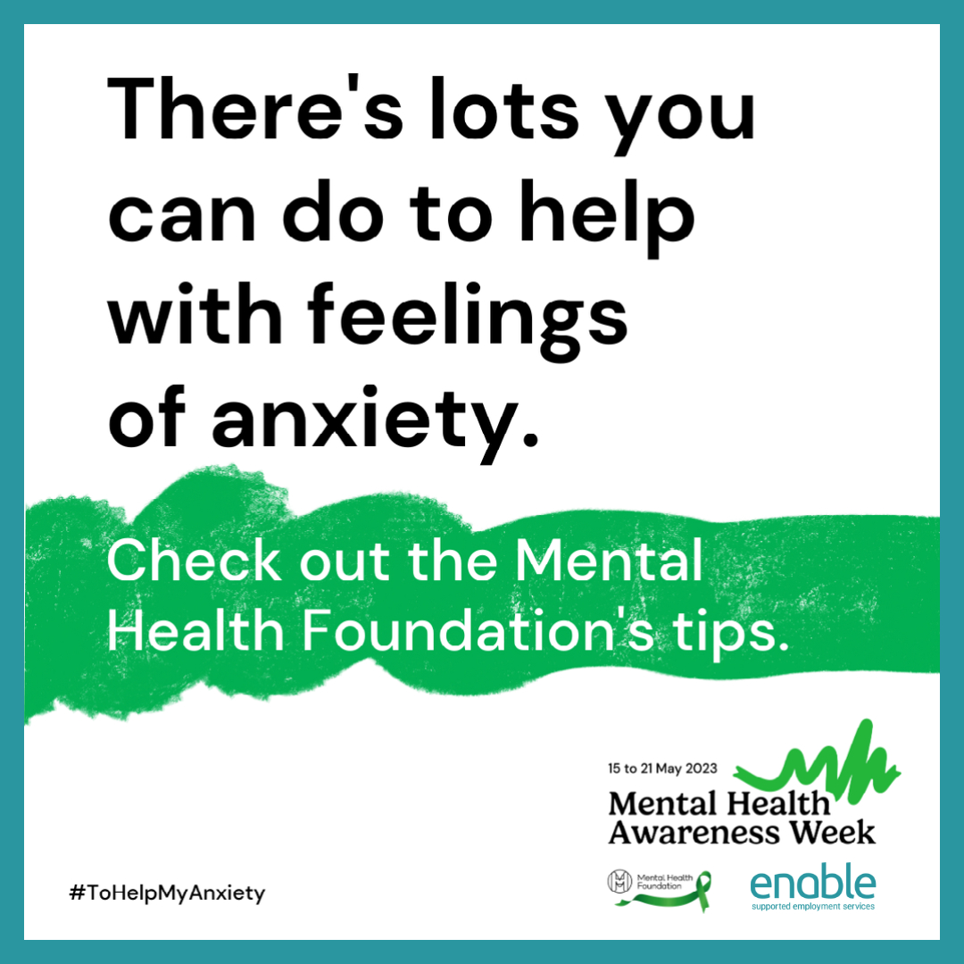 enable (@enableshrop) on Twitter photo We’re proud to be supporting <a href="/mentalhealth/">Mental Health Foundation</a> this #MentalHealthAwarenessWeek - from the 15th to the 21st of May.
The theme of this year’s #MentalHealthAwarenessWeek is anxiety.
Find out more and get involved: orlo.uk/MrMre
#ToHelpMyAnxiety #MentalHealthAwarenessWeek We’re proud to be supporting <a href="/mentalhealth/">Mental Health Foundation</a> this #MentalHealthAwarenessWeek - from the 15th to the 21st of May.
The theme of this year’s #MentalHealthAwarenessWeek is anxiety.
Find out more and get involved: orlo.uk/MrMre
#ToHelpMyAnxiety #MentalHealthAwarenessWeek
