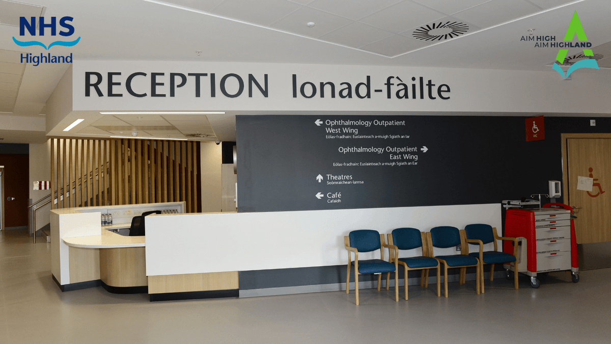 When entering the new National Treatment Centre #NTCHighland, you will be greeted at our reception desk when you arrive for your scheduled appointment. Once checked in you can relax in our welcoming and calming waiting area as you wait to be seen.