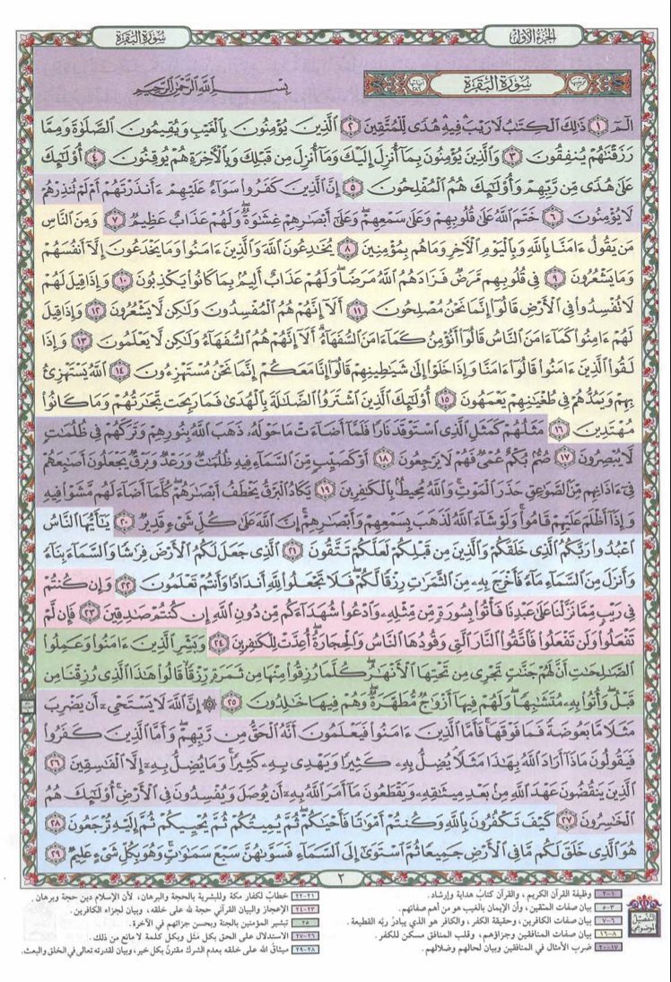 ullwr's tweet image. لكل شخص يتكاسل عن سورة البقرة 
اقروها الحين  ١٣ صفحة فقط ! 👇🏻🤍