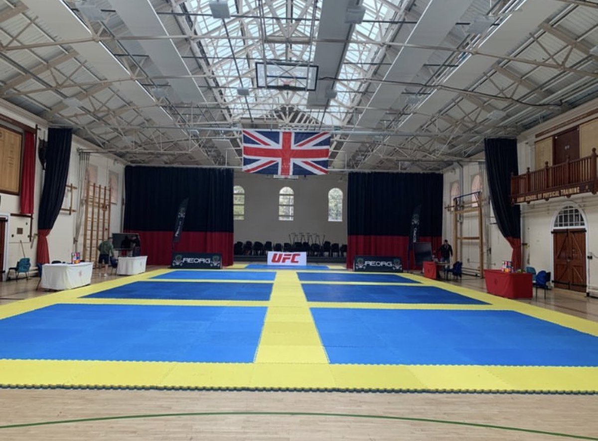 Fantastic weekend of Jiu jitsu at the <a href="/BritishArmy_BJJ/">British Army BJJ</a> Competition so we’ll run.

Awesome team effort from Trident Martial Arts Wirral. 

Personally, two golds in the super heavyweight blue belt category, now on to the next one! 🔱🏅🏅