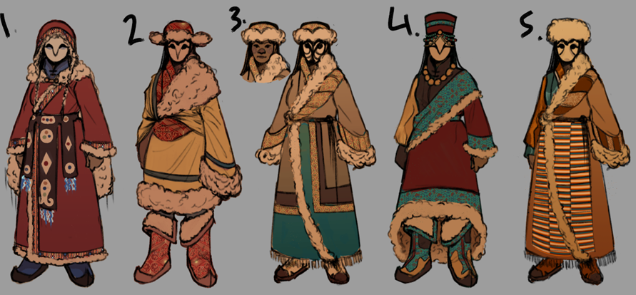 PlayAtlasGame's tweet photo. Some concepts for our elder villager!
#indiedev #gamedev #gamedeveloper #conceptart https://t.co/bL8BdJyl6U