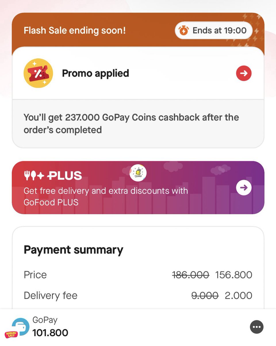 /pamer aku yang makan, gojek yang bayar 😚