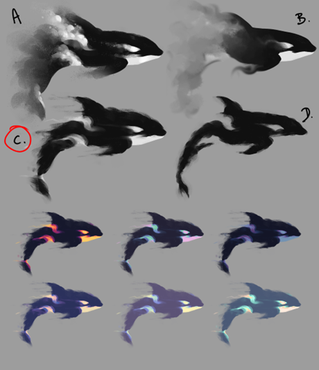 PlayAtlasGame's tweet photo. Concept for some sky fish!
#indiedev #gamedev #gamedeveloper #conceptart https://t.co/cuOMBGW1Ys
