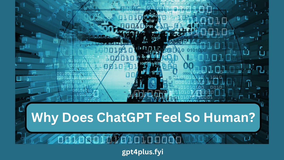 Gpt4Plus's tweet image. Discover why ChatGPT feels remarkably human. Explore the advancements in AI technology, natural language processing, and the role of deep learning. Understand how ChatGPT maintains context, engages the reader, and utilizes perplexity and burstiness.

gpt4plus.fyi/why-does-chatg…