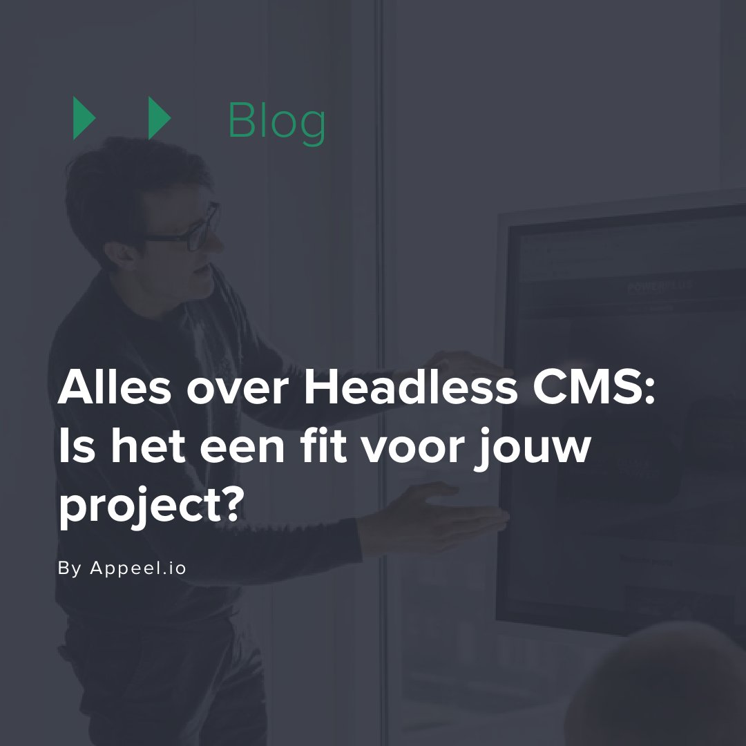 Tegenwoordig zien we steeds vaker de term #HeadlessCMS voorbij komen. Geen idee wat dit is, of wel al van gehoord maar weet je niet wat de voordelen en/of nadelen zijn? 🤔 <a href="/appeelio/">Appeel.io</a> schreef hierover een interessant blog artikel  🙌 🔗 bit.ly/42TxEeO