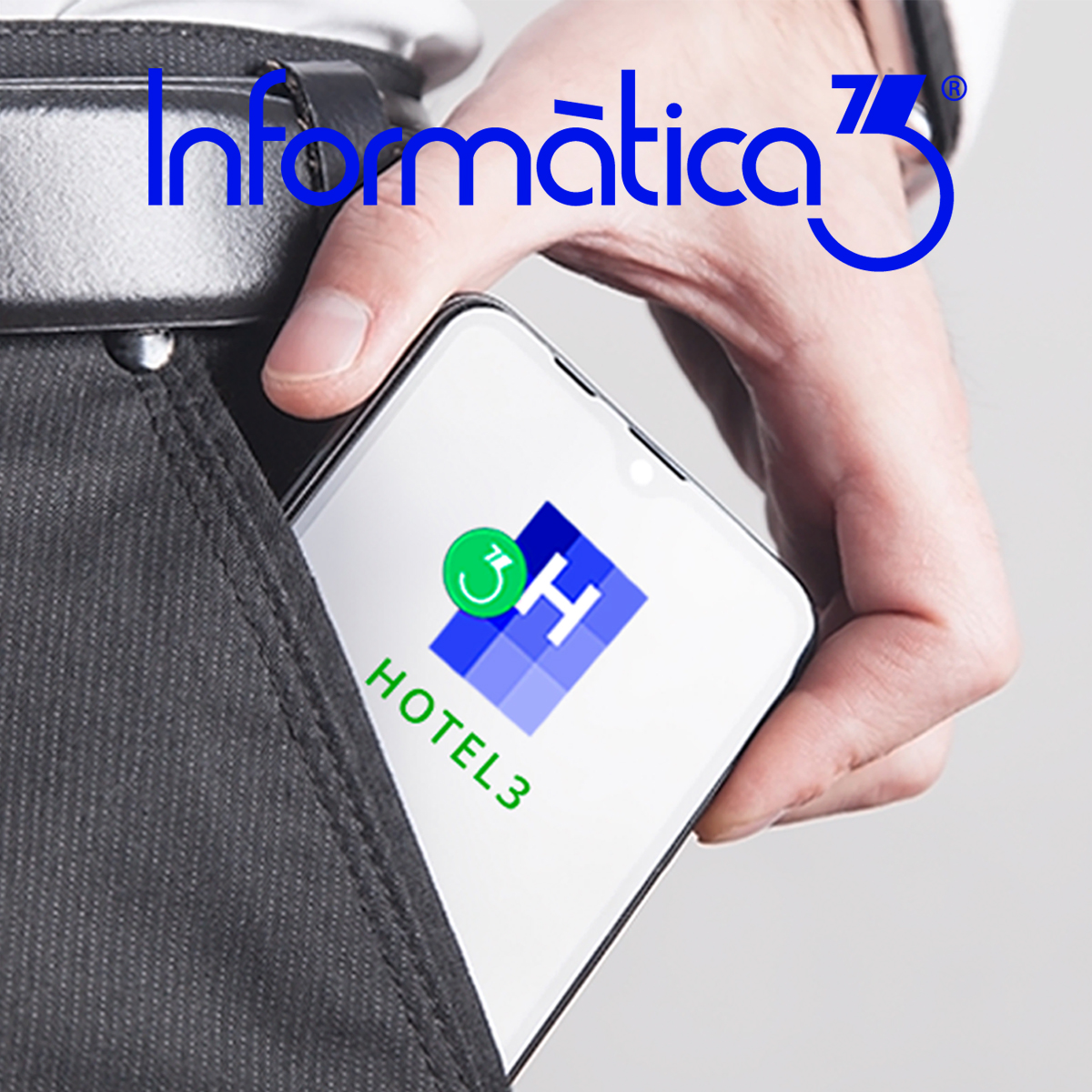 ¡Ahora te puedes llevar #HOTEL3 en tu bolsillo!

✅ Planning
✅ Gestión básica de reservas
✅ Cuadro de control

Más información: info3.es/blog.htm

#Informàtica3 #hotel