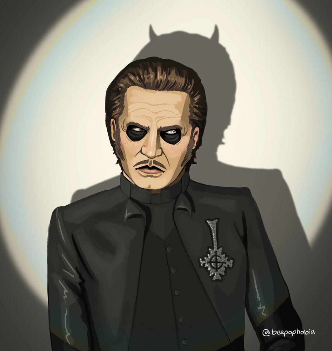 beepophobia's tweet image. Oh Cardinal my Cardinal #thebandghost #cardinalcopia