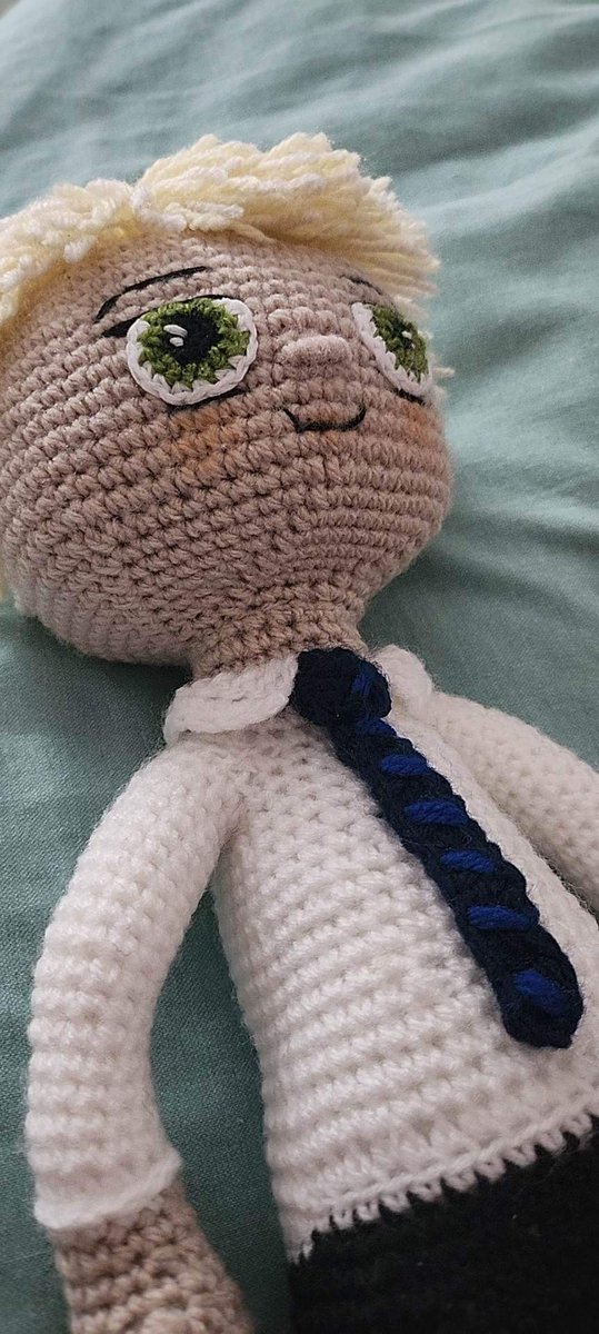SarahGriffithsA's tweet photo. Here is my super cute mascot, Tom, from my upcoming book ‘Tom’s Gift,’ by the amazing Rachel’s Crochet Creations. 🥰 I can’t wait to bring him on my author visits in September! #tomsgift #childrensbooks #thepowerofmusic #dreambuilding #TheMagicFormula #believeinyourself https://t.co/vCmAiqI4A4