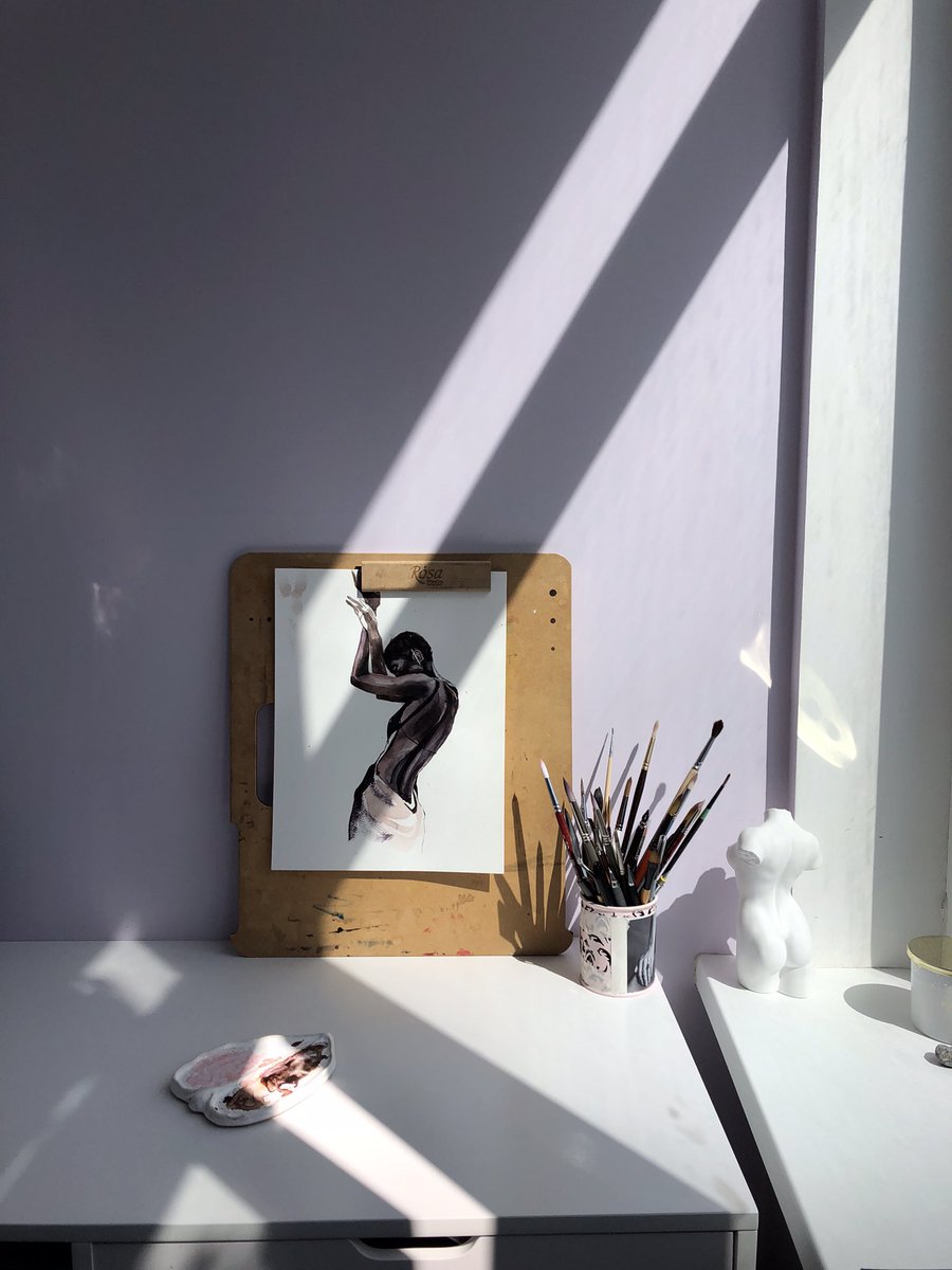 🖤my watercolor art