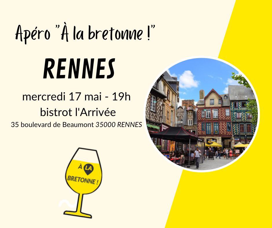 Rien de prévu mercredi soir ?

Venez rencontrer @alabretonne au Bistrot l’arrivée le 17 mai à partir de 19h !

#Democratie #Bretagne5sur5 #44Bzh #Rennes #Bretagne