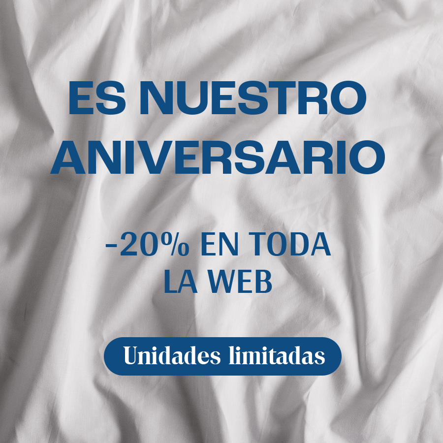 ¡ Es nuestro Aniversario! -20% en Todo el sitio web LLarTextil.es