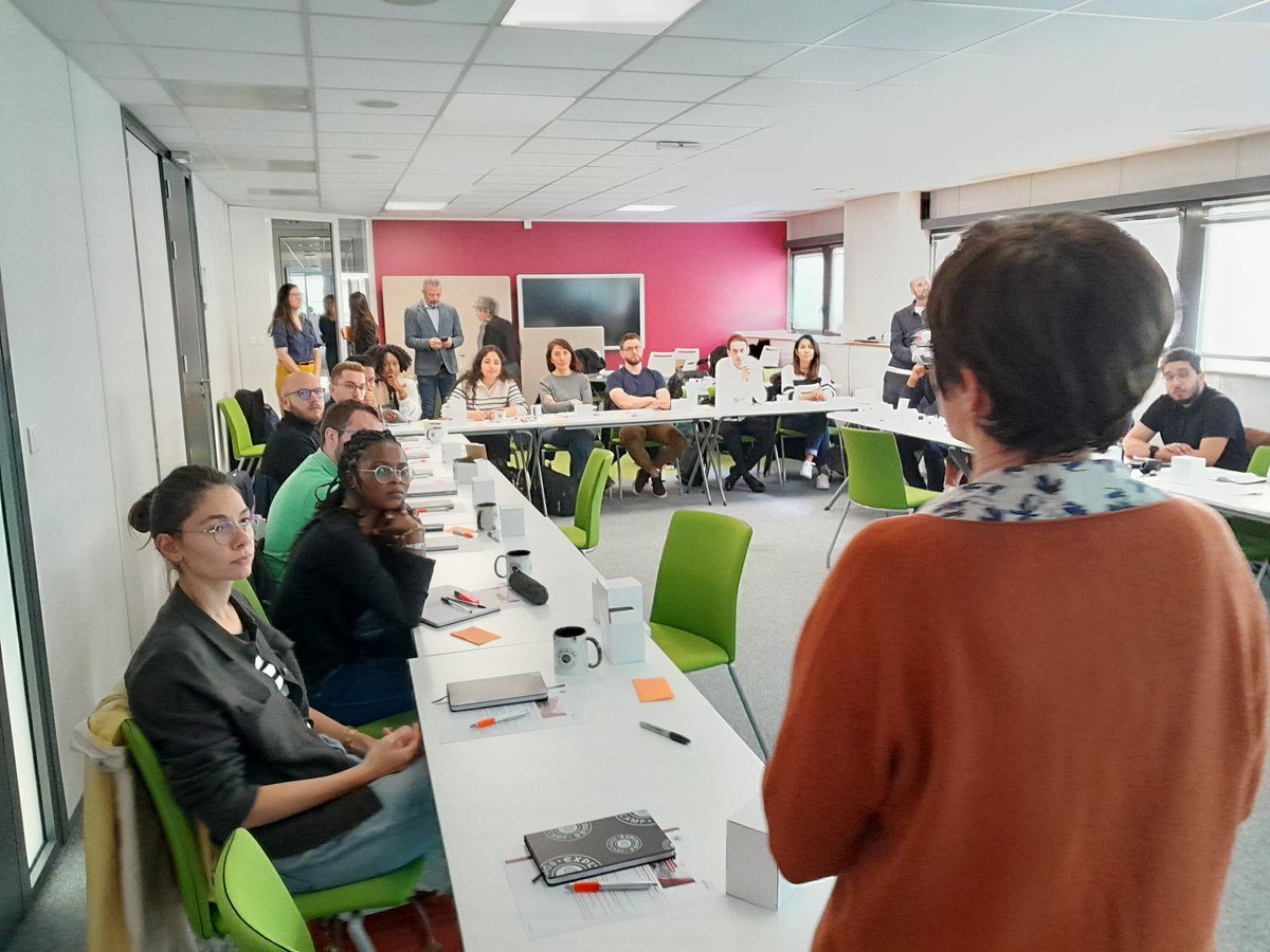 Benoît Martin (@benoitgmartin) on Twitter photo C'est parti pour la nouvelle promo du bootcamp explaura soutenu par <a href="/auvergnerhalpes/">Auvergne-Rhône-Alpes</a> et initié par @LINKSIUM_ <a href="/Pulsalys/">PULSALYS</a> et <a href="/CAI_Clermont/">Clermont Auvergne Innovation</a> avec le soutien des pépites et collèges doctoraux !
3 jours pour transformer ses résultats de thèses en produits ou services innovants! C'est parti pour la nouvelle promo du bootcamp explaura soutenu par <a href="/auvergnerhalpes/">Auvergne-Rhône-Alpes</a> et initié par @LINKSIUM_ <a href="/Pulsalys/">PULSALYS</a> et <a href="/CAI_Clermont/">Clermont Auvergne Innovation</a> avec le soutien des pépites et collèges doctoraux !
3 jours pour transformer ses résultats de thèses en produits ou services innovants!