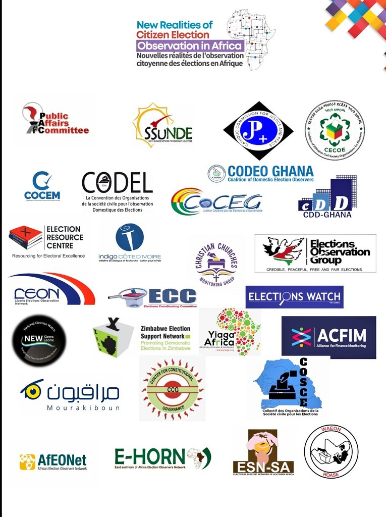 ccgea1's tweet photo. 📌Accra Summit Communiqué on the Future of Citizen Election Observation in Africa.
#ElectionRealities 
We the citizen election observer groups from across Africa having convened in Accra, Ghana from
May 9th to 11th, 2023, under the auspices of the Ghana Center for Democratic Development
(@CDDGhana ), @YIAGA , and @NDI to deliberate on the New
Realities of Citizen Election Observation in Africa.