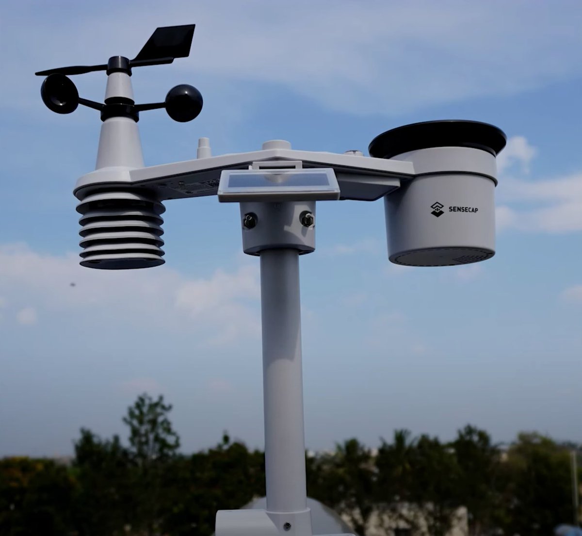 seeedstudio's tweet image. 🌈Ever wanna set up a #microclimate #weatherstation for your school or community? Check out the unboxing video by Vinay YN, who provided a detailed walk-through on how to set up a #SenseCAP S2120 #LoRaWAN Weather Station from scratch on his terrace: lnkd.in/g-KgbeK4