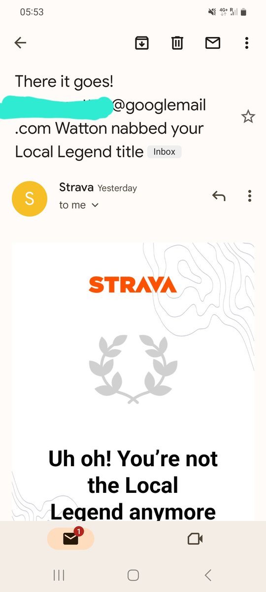 julieknowler's tweet photo. @StravaSupport hi, I have received an email with another person's email address. Slight break of GDPR  there. Is my data safe? https://t.co/VC9MCCXuMB