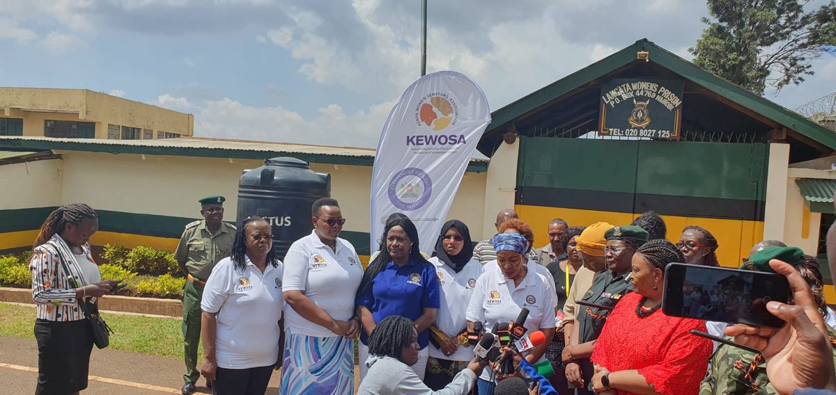 cathymumma's tweet image. As the Kenya Women Senators Association @KEWOSA1, we marked the #MothersDay2023 celebrations by visiting the incarcerated mothers and their children at the Lang'ata Women Maximum Prison. A medical camp and tree-planting excercise was conducted as a way to restore dignity and joy.