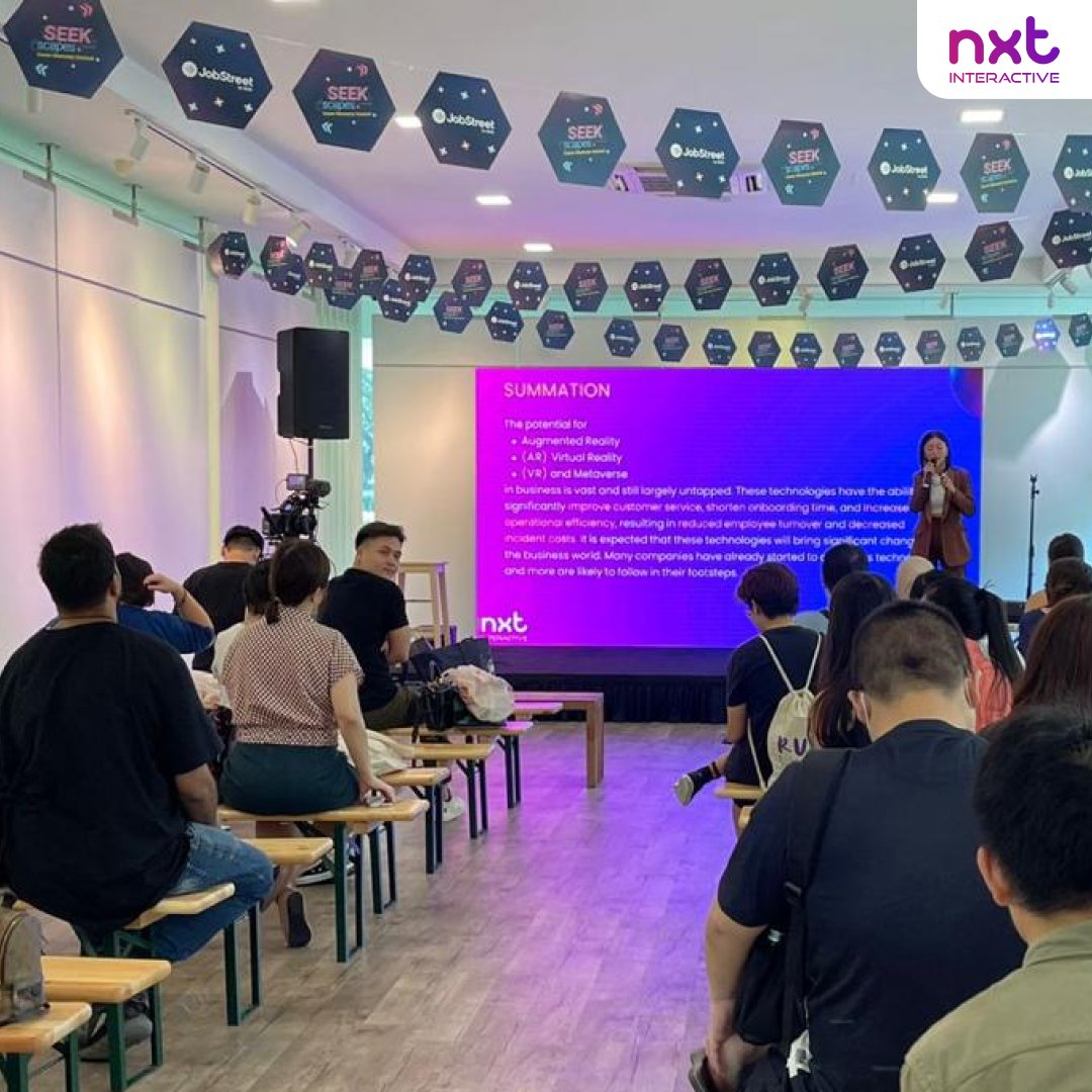The #cofounder of #nxtinteractive #singapore recently shared her views on #ar #vr & #metaverse #technologies and their #future

#augmentedreality #agumentedreality #vrgaming #virtualrealitygames #vrgame #virtualrealitygaming #virtualrealityworld #edtech #education #virtual #xr