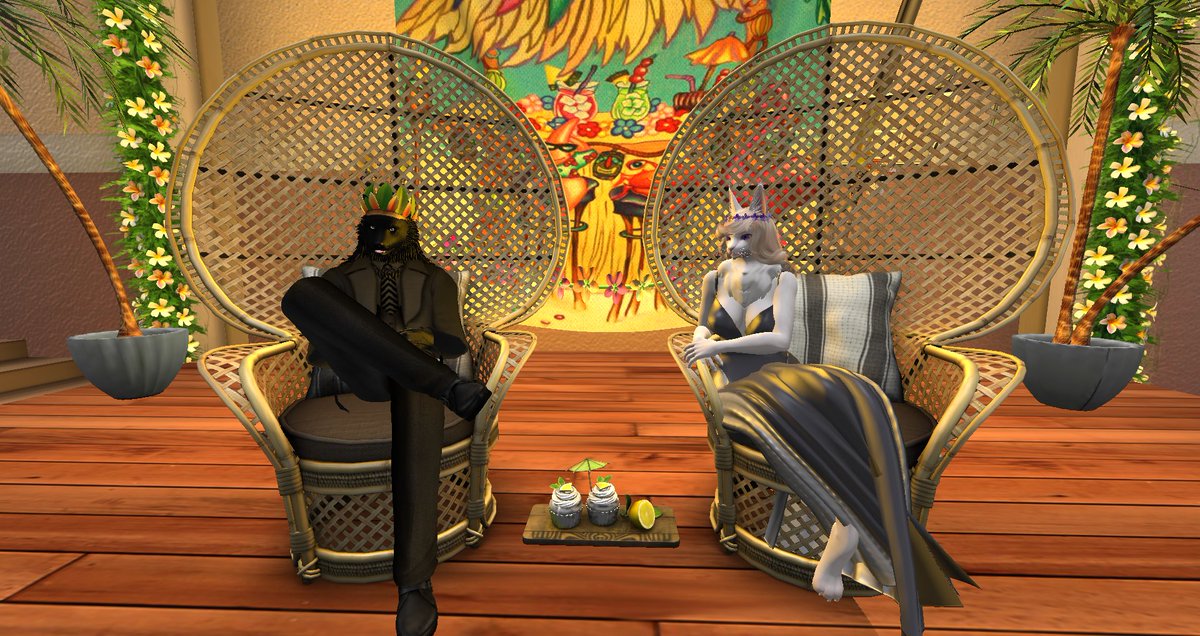 Congratulations to this year's TFC Prom King and Queen: YamiNoŌkami and Yeeko Cuarzo!

#SecondLife #FurryClub #FurryProm #TheFelineConspiracy