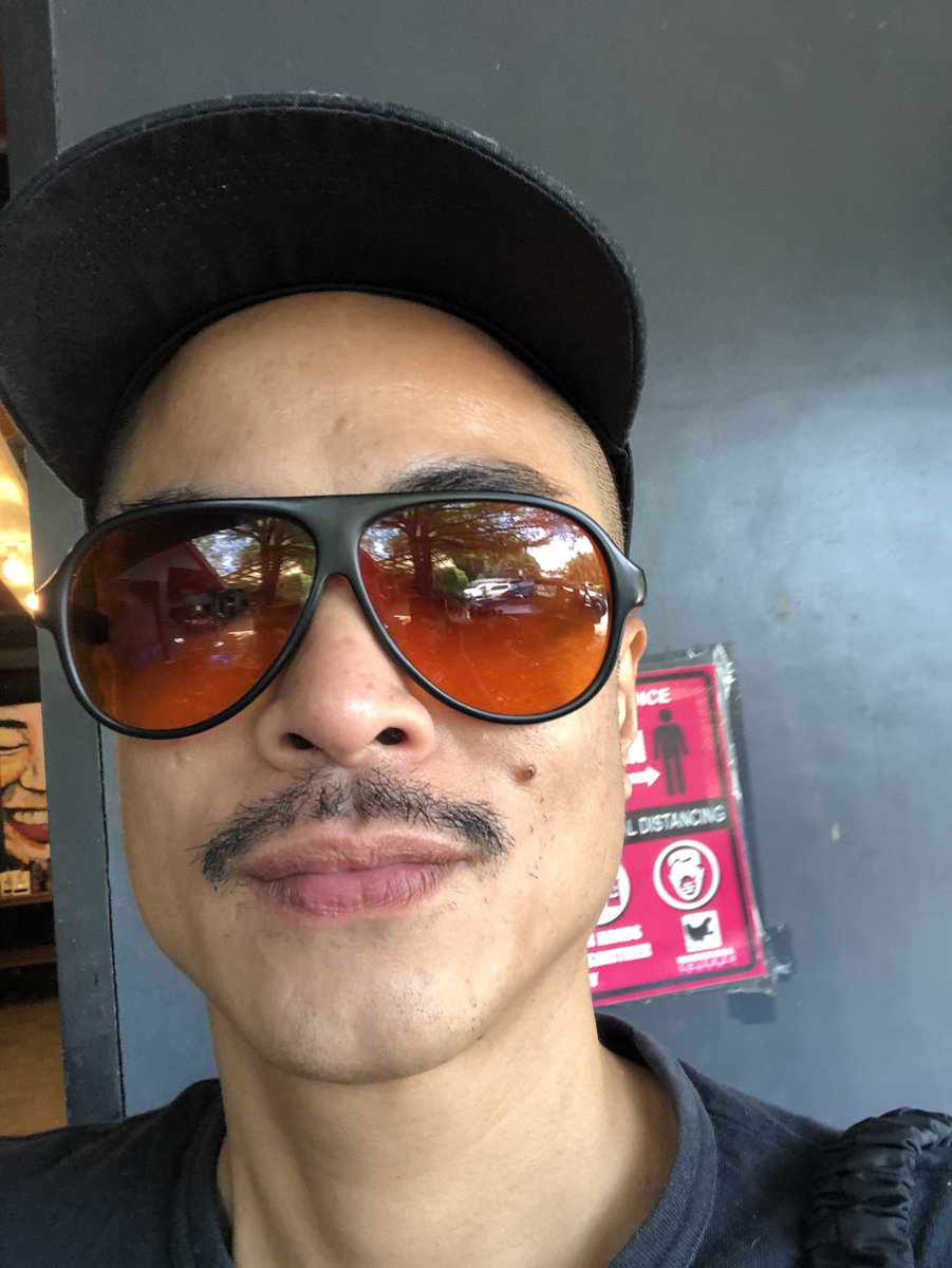 louisclaparols's tweet image. So I’m Back to the No-Goatee look 🐐🐐🐐
 (Dahil paubos na ang pang kulay ko ng bigote 😜🥸✌🏼 #TipidMode )