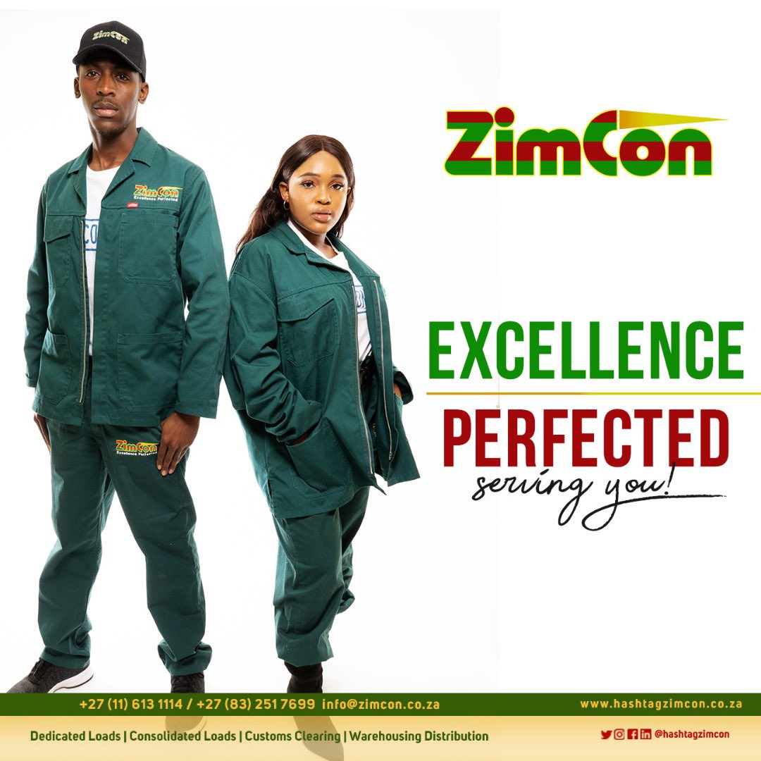 zimconafrica's tweet photo. "Happy Monday! Another week, another opportunity to exceed expectations and deliver exceptional service to our clients. Let's crush our logistics goals together!" #mondaymotivation #logistics #teamwork #ZimCon #Zimbabwe https://t.co/ZG0svtdoVE