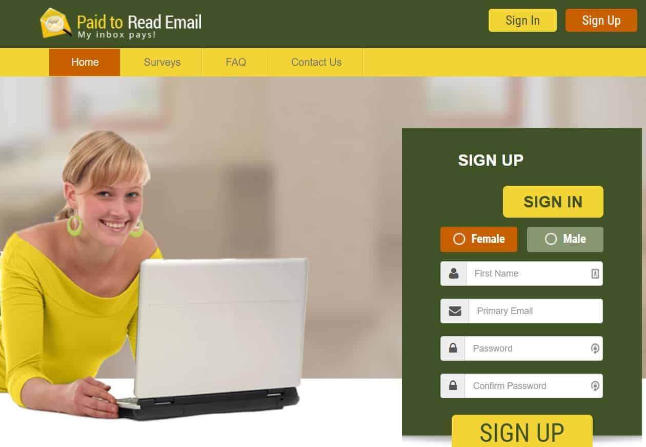 Get paid to read emails outlet