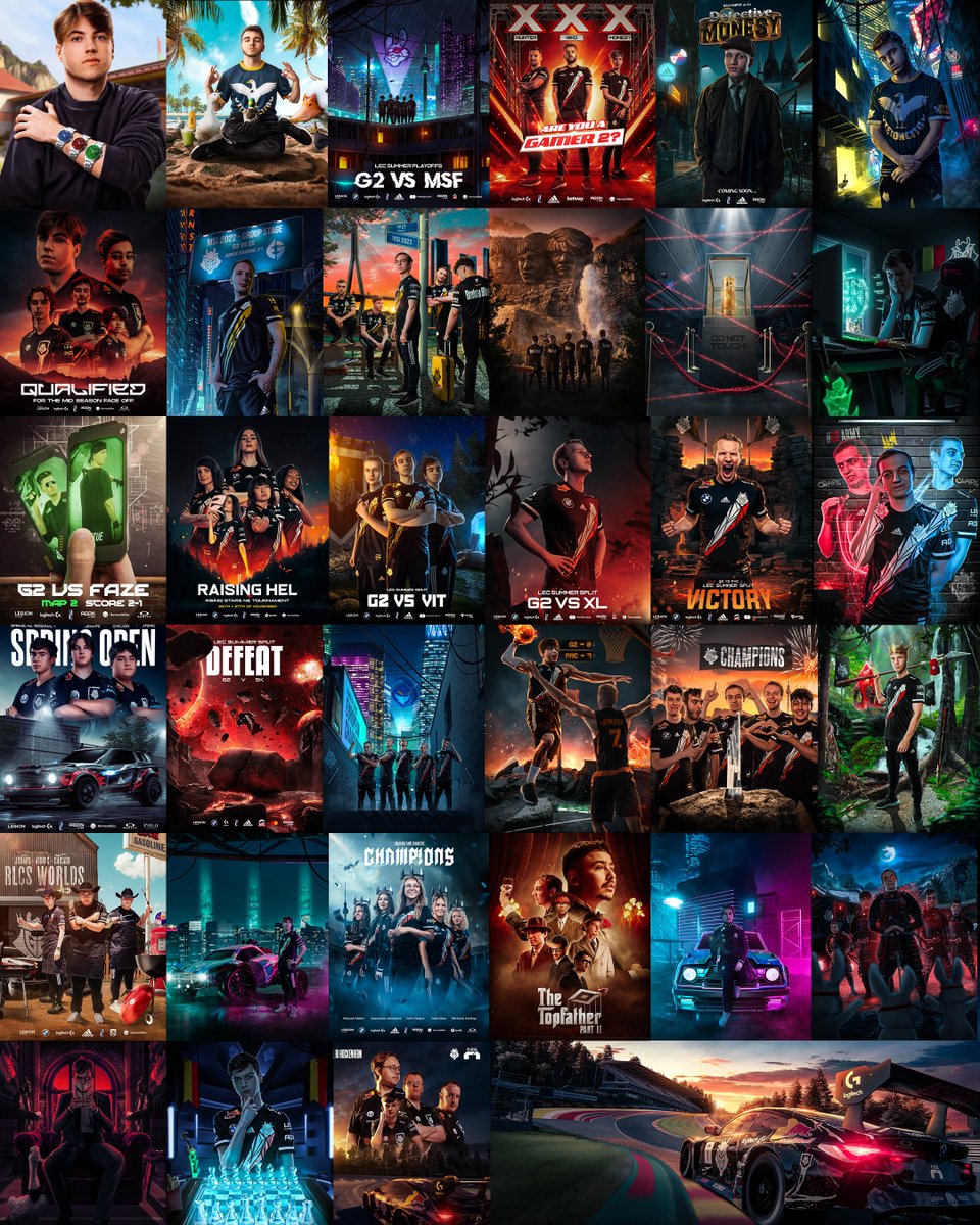 ShortyVisuals's tweet photo. 1 Year in @G2esports 

Crazy its been a whole year already working with the amazing people at g2. I have loved my entire time with this org and will continue to raise the bar with them into the future. here are some of my favorite projects I've work on at my time so far 🎨❤️ https://t.co/Q3uiYkhs0I