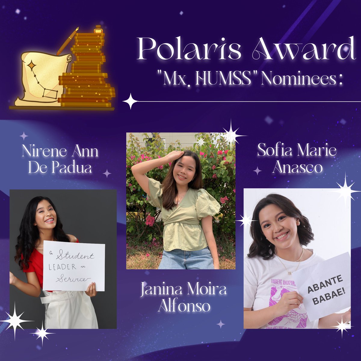 green_2023's tweet photo. Polaris Award Nominees (Ms. HUMSS)

(3/10) https://t.co/MsrxwO9UBt