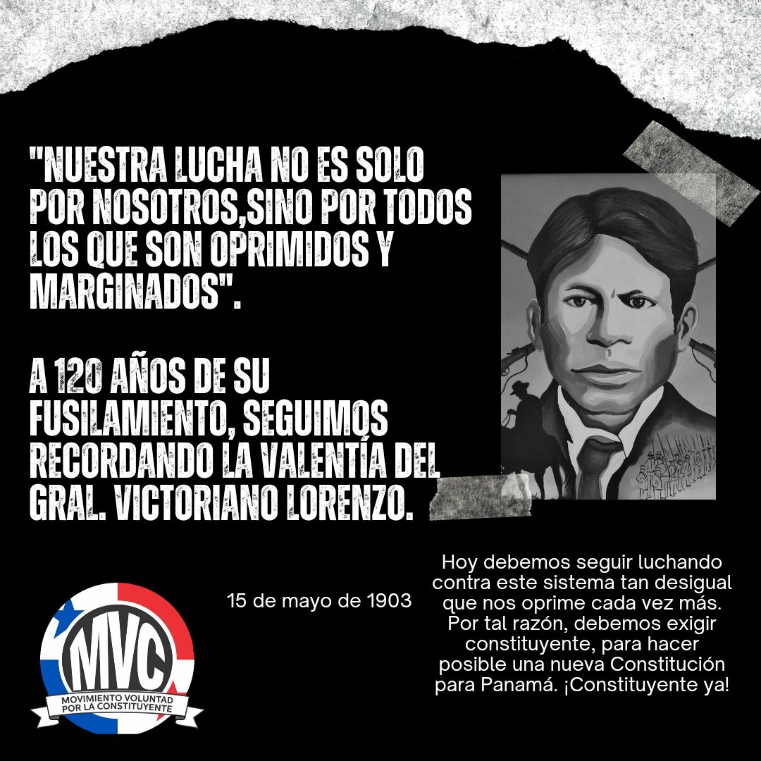 A 120 años del cobarde e injusto fusilamiento del Gral. Victoriano Lorenzo.