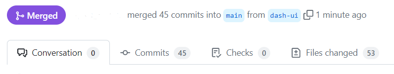 ashutosh887_'s tweet image. My heaviest #pullrequest merged this #mondaymorning!
Check the number of commits andf files changed 💀
Great start for the day... Working on new features now
What are you building? 😉