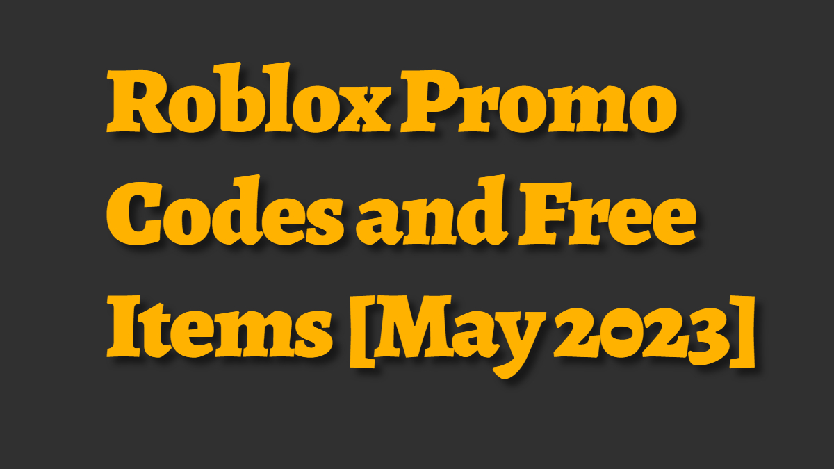 4 *NEW* Roblox PROMO CODES, All FREE ITEMS on Roblox 2023