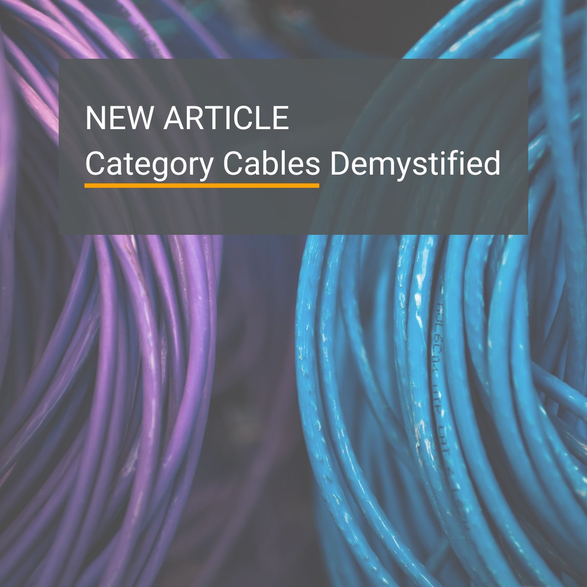 KordzGlobal's tweet photo. With the plethora of #networkcable options available, it's challenging to determine which one is right for your needs. #Kordz is here to help with our new articleβCategory Cables Demystified: From Cat5e to #Cat8 (and everything in between).
https://t.co/luCP7VjkcV
#avtweeps https://t.co/MrwjTYQqQo