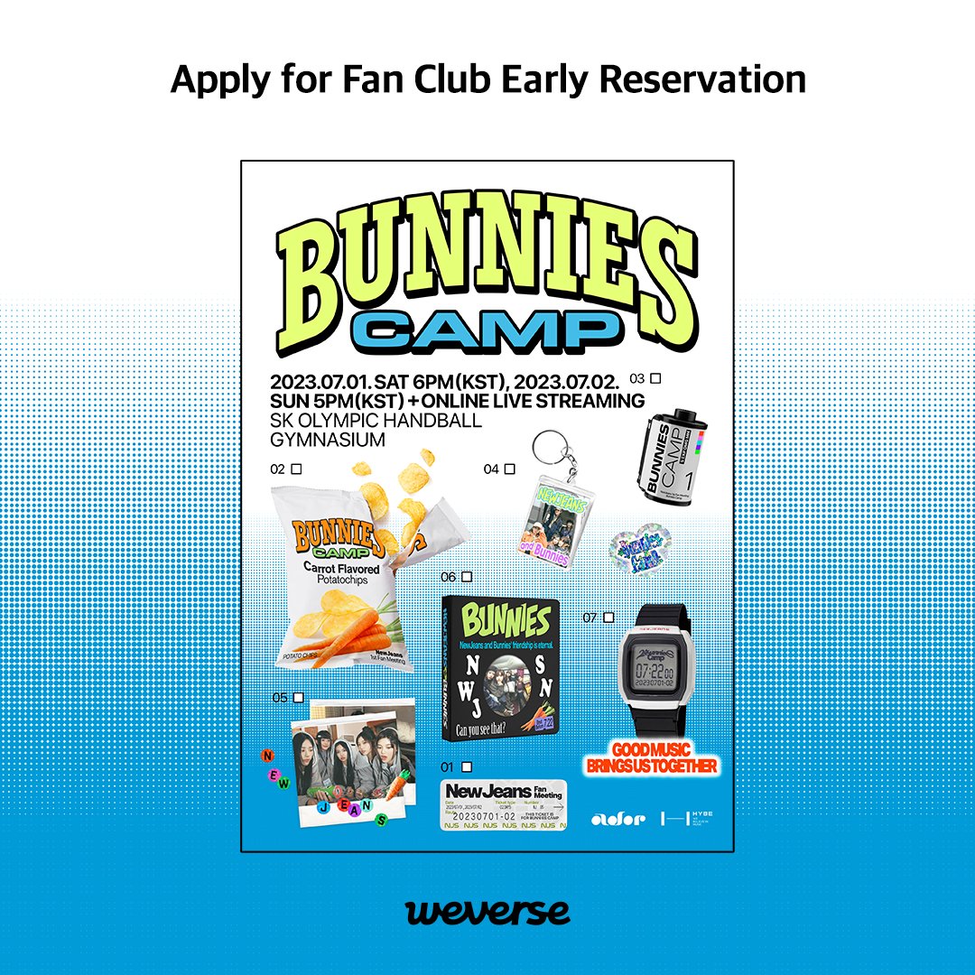 Apply for #NewJeans 1st Fan Meeting 