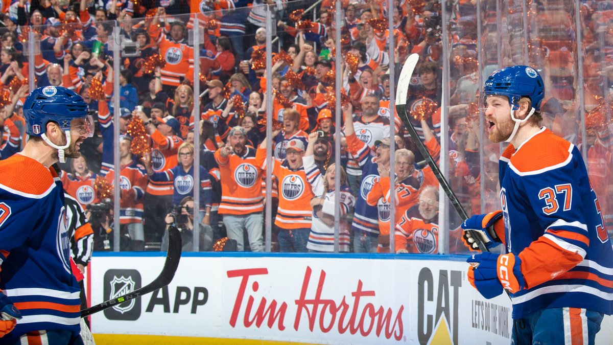EdmontonOilers's tweet image. Thank you, Oil Country 💙🧡