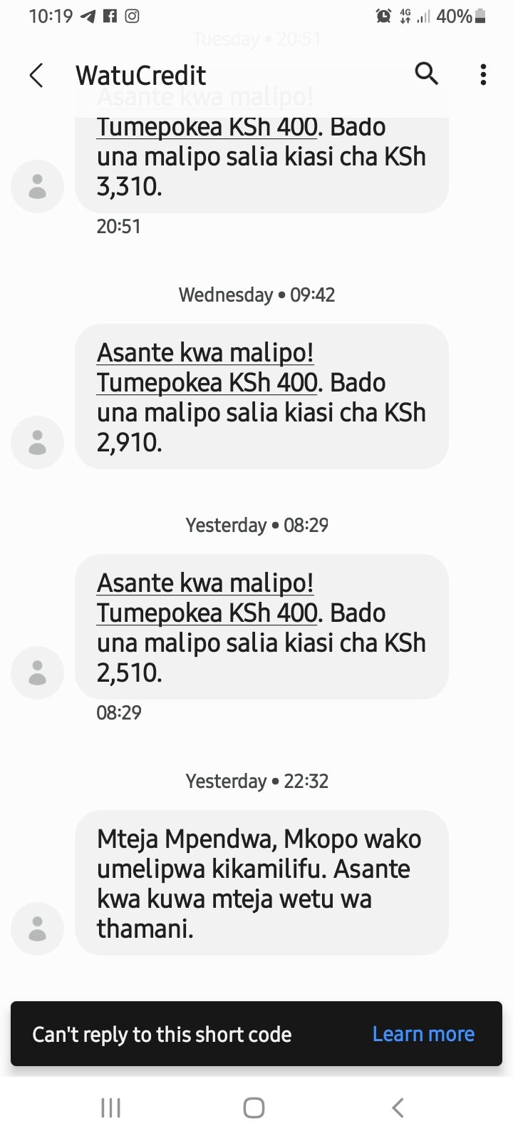 Why did my available credit disappear? Leia aqui Why is my credit card