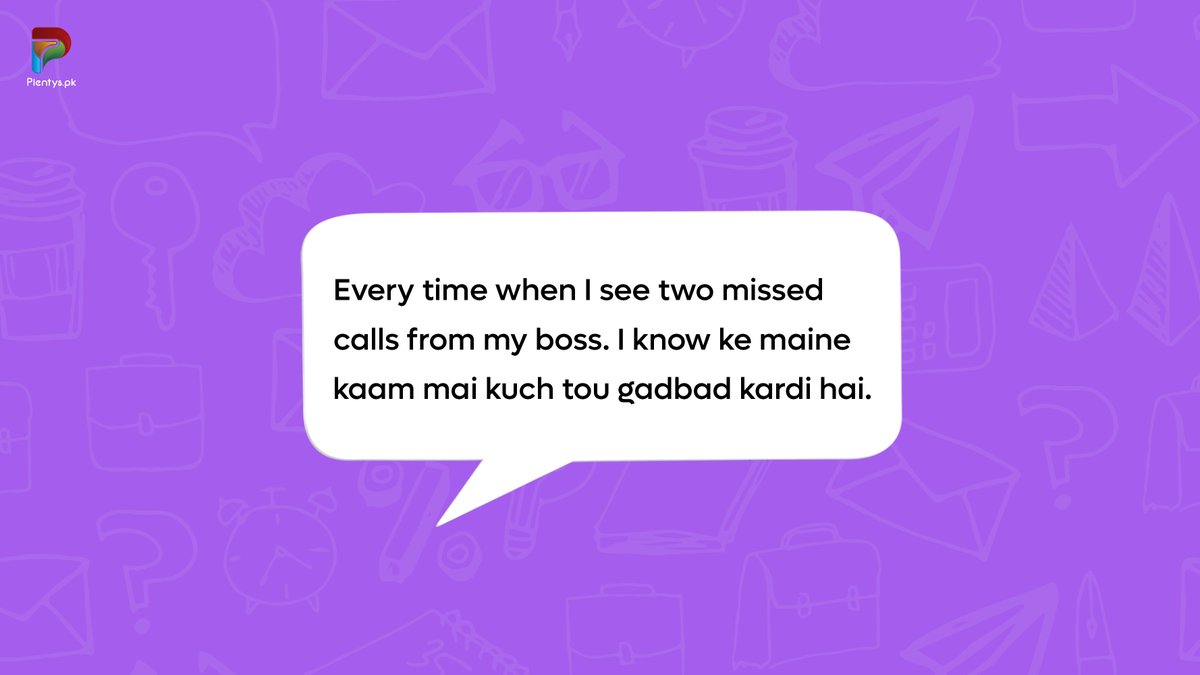 Boss ke missed calls se kon nahi darta hai😂 but yeh gadbad tou hoti rehti hai. Comment a thumbs up below If you agree with this.
#plentyspk #humansofplentys #plentiers #crackedminds #workplaceculture #aggressiveboss #bossladymindset #properworkmanagement