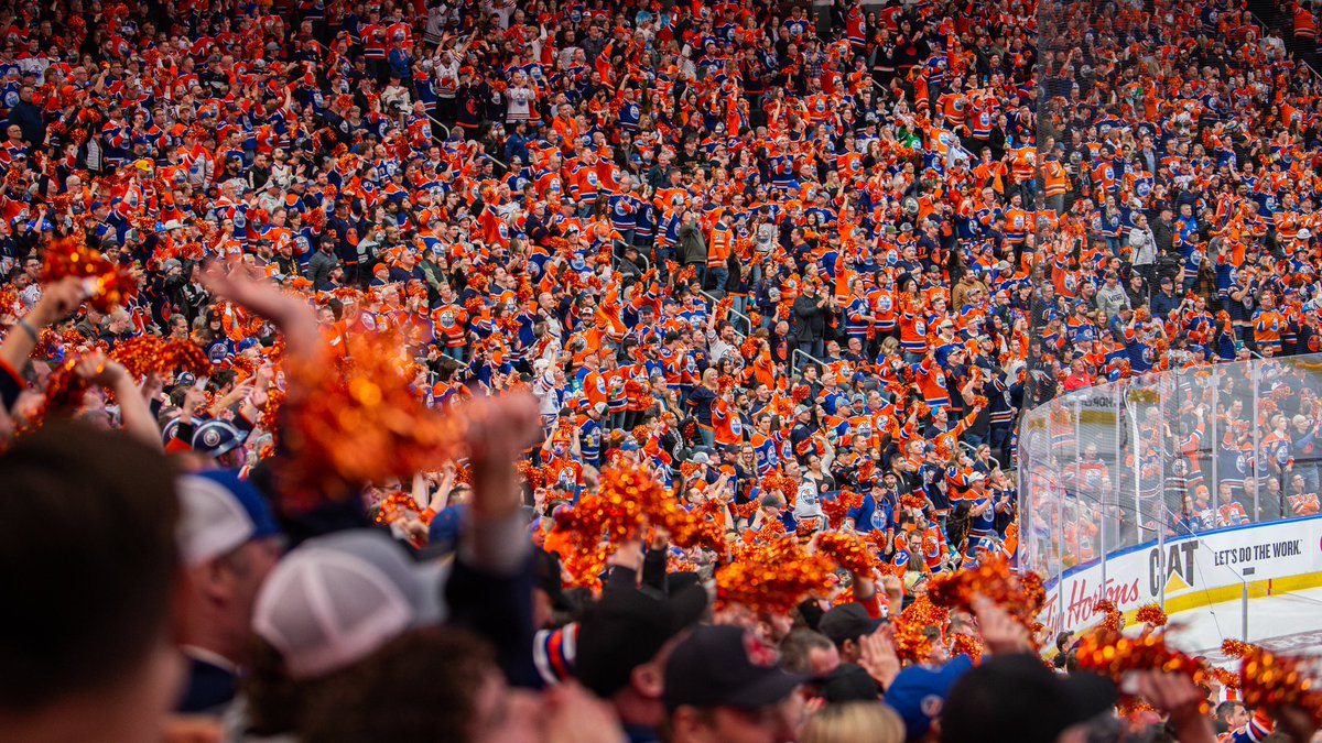 EdmontonOilers's tweet image. Thank you, Oil Country 💙🧡