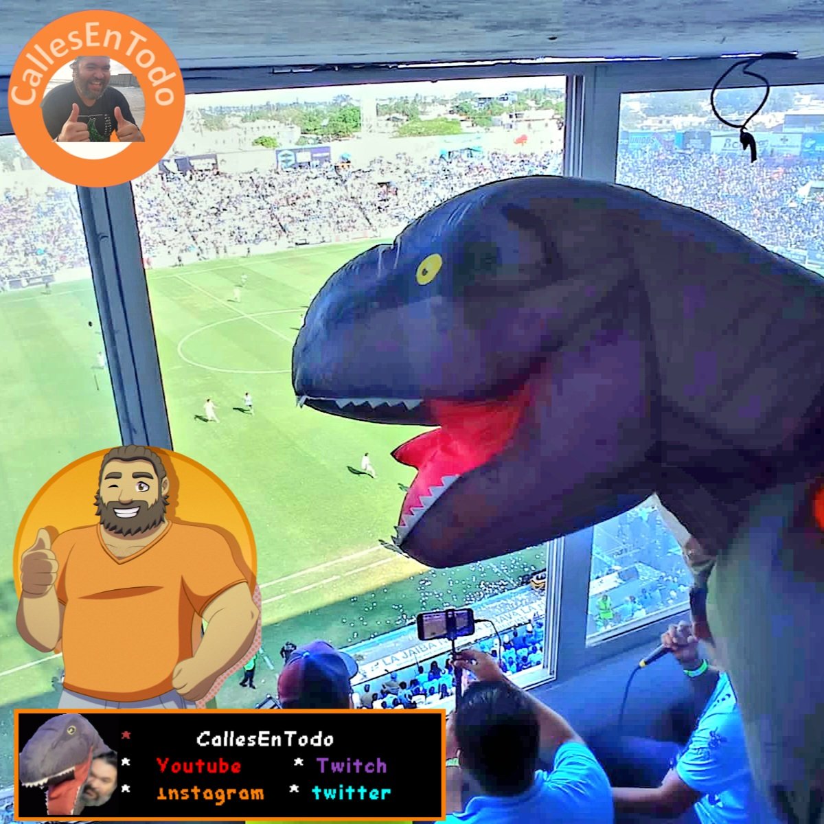 CallesEnTodo's tweet photo. El #papirrisaurio hizo de las suyas en la Gran final de la @LigaPremier_FMF  el Tambien es un acreditado de prensa de @CallesEnTodo
GANO la #jaibabrava 
El 🏟️ @CDTampicoMadero 
Y pasa a @LigaMXExpansion 

 #huapillatampico
#tampico #ciudadmadero #madero #LaTerceraEsLaVencida https://t.co/7gYxVkaDCj