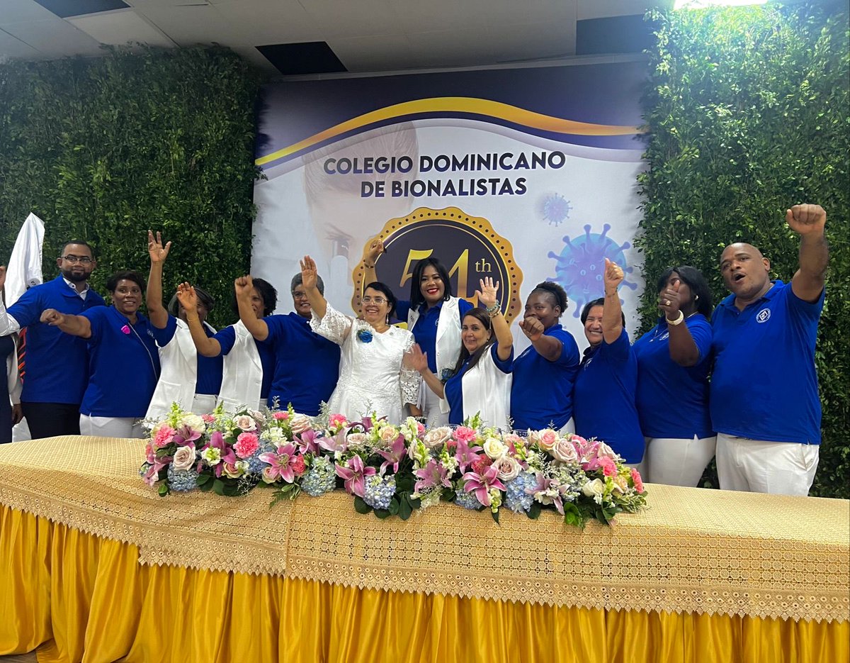 codobiord's tweet image. Gracias señor excelentísimo presidente Licdo. Luis Abinader Corona por su ayuda este 9 de Mayo día Nacional del Bioanalistas, Dios lo bendiga siempre.