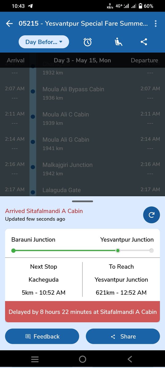 Ajit8084's tweet photo. Ye hai hamari Indian train  itna let but money full take https://t.co/LmyqmPEGWz