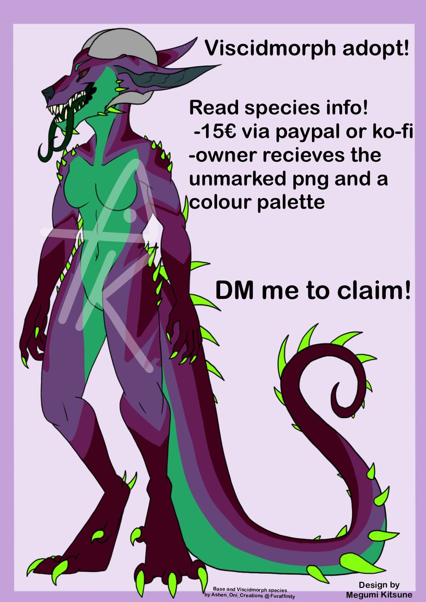 deranged_canine's tweet photo. @TwitAdopts @Wasteland_Oni Ingot these! All the ones with wings are my own species called #Lanrian! All info can be found here @Lanrian_species !! Also they're all 15€ 
Also the #viscidmorph is a species by @Wasteland_Oni! Go read about them here @Viscidmorphs !! https://t.co/ClAVEHwpR4